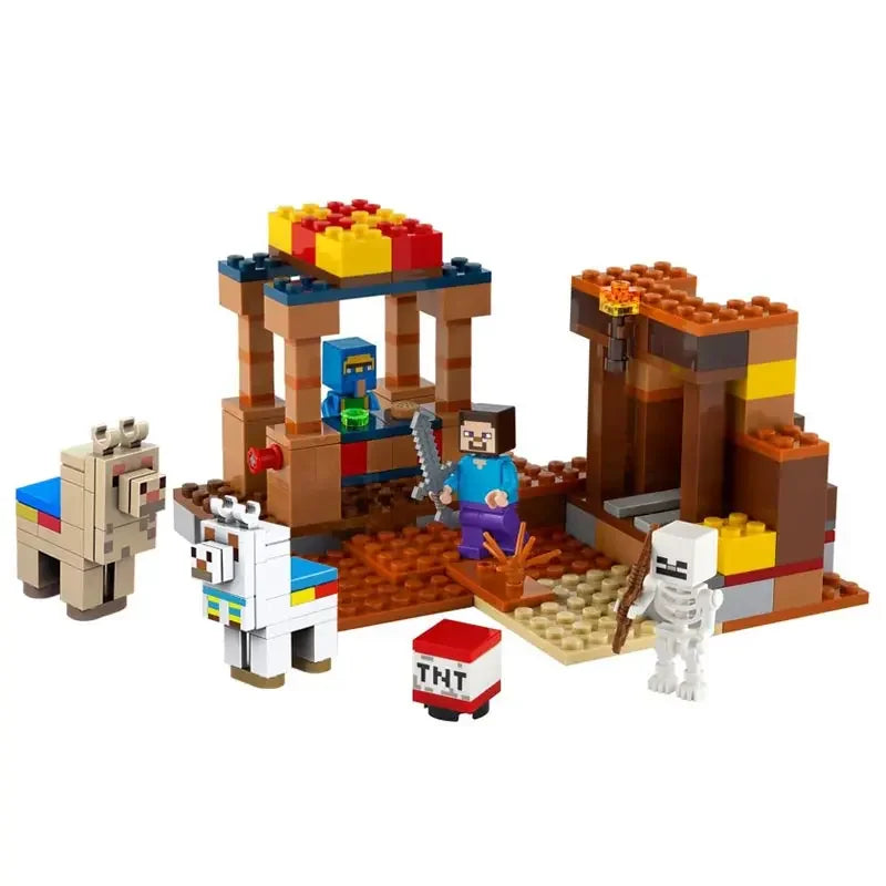 2659pcs Compatible 21137 myworld mountain cave building block  Bricks Gift Toys for Children Kids