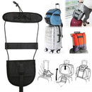 Add A Bag Strap Travel Luggage Suitcase Adjustable Belt Luggage Suitcase Fixing Straps Luggage Bungee Belt Travel Supplies