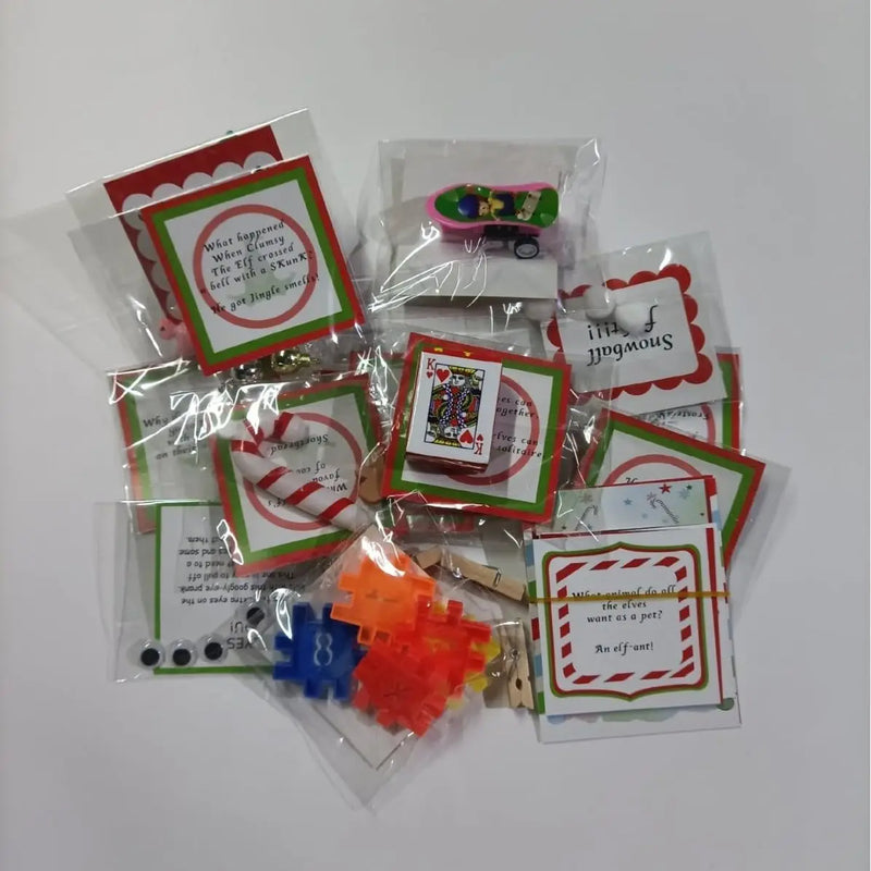 Elf kit 24 Days of Christmas Elf Magic Kit for 2023 Fun Elf Activities Props and Countdown Xmas Gift and Party Favor