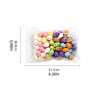 100pcs Easter Foam Decorations Easter Holiday Party Home Furnishing Pendants Eggs Easter Eggs