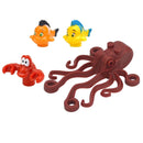 MOC City Animal Zoo Fram Accessories Building Block Figures Goat Sheep Eagle Owl Panda Parrot Seagull Penguin Bricks Toy Gift