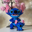 Disney Stitch New Children's Building Block 3D Children's Puzzle Particle Building Block Toy Children's Toy Birthday Gift