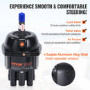 SucceBuy Hydraulic Outboard Steering Kit 90HP Marine Boat Hydraulic Steering System for Single Station Single-Engine Boats Use