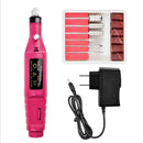 Professional Manicure Drill Machine Set Electric Nail Drill Machine Nail Sander Gel Cuticle Remove Nail Lathe File Polish Tool