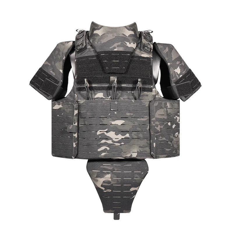 YAKEDA-Full Protective Tactical Vest, Breathable Wear, Hunting, Training, CS, Outdoor, Camping, Equipment, Molle