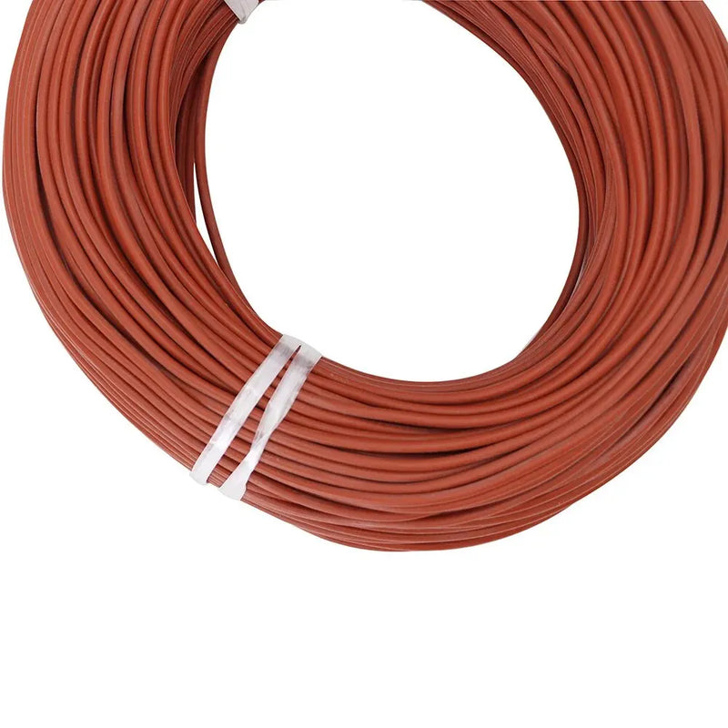 MINCO HEAT 5~100M Infrared Carbon Fiber Heating Cable 12K 33ohm Coil 3mm±0.2 Wires for Floor Heating System