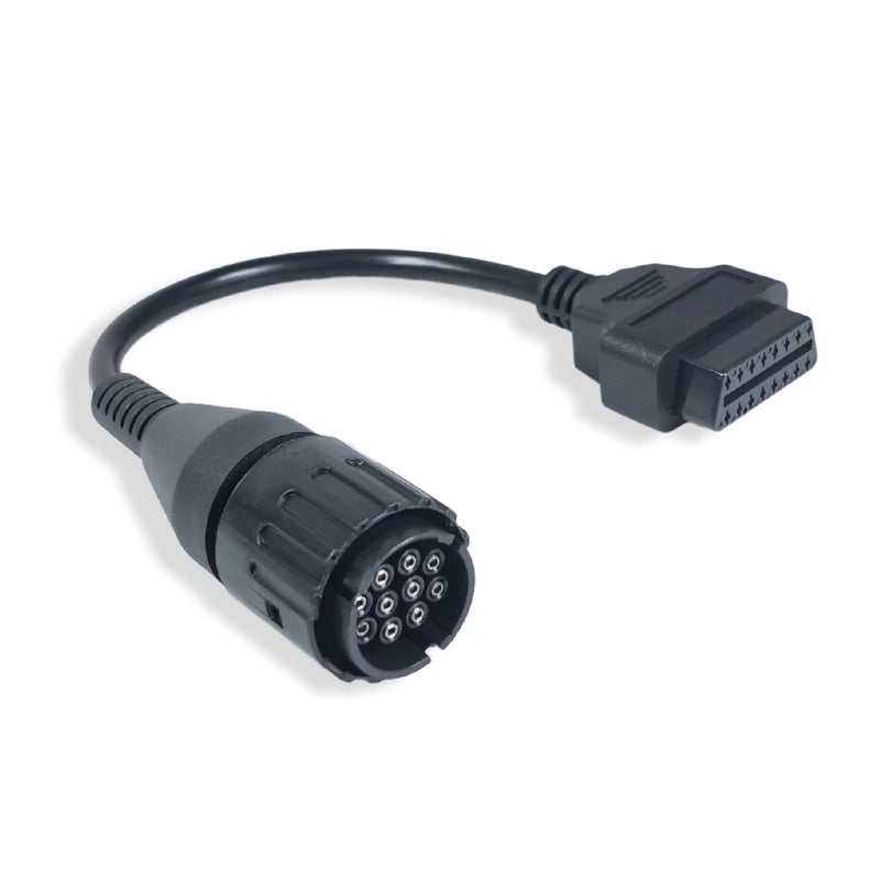 For BMW Motorcycle 10PIN Cable 10 Pin to OBD2 16 PIN Adapter Cable For BMW OBD2 Diagnostic Connector