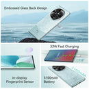 Cubot Hafury Meet, Smartphone Android, 6.67" 120Hz AMOLED Curved Screen, 24GB RAM(12GB+12GB), 256GB ROM, Helio G99,100MP,NFC,