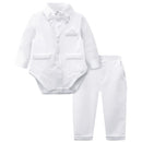 Baby Boy Christening Outfit Infant Baptism Easter Blessing Suit Toddler Wedding Chritmas Xmas Formal Ring Bearer Clothes Set