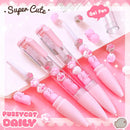 Aesthetic stationery items back to school Writing pens cat claw gel pens Elegant pens Kawaii Stationery supplies cute pens