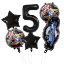 6pcs Disney Lilo & Stitch Party Balloons Stitch 32" Number Balloon set Baby Shower Birthday Party Decorations Kids Toy Gifts