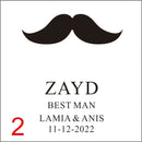 Personalized Logo Leather Hip Flask Set Birthday Father's Day Gift Custom 6oz Flask Wedding Favors Groom Groomsman Best Man Gift