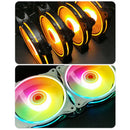 COOLMOON Computer Case 120mm Fan 5V 3 Pin ARGB Cooling Ventilado 12V 4 Pin PWM Computer Chassis Fans Ventilador 12cm Aura Sync