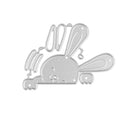 Easter Rabbit Metal Cutting Dies Stencils For DIY Scrapbooking Embossing Handcraft
