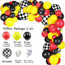 Disney Cars Birthday Party Decorations Lightning Mcqueen Disposable Tableware Set Cups Plates Balloon for Race Party Baby Shower