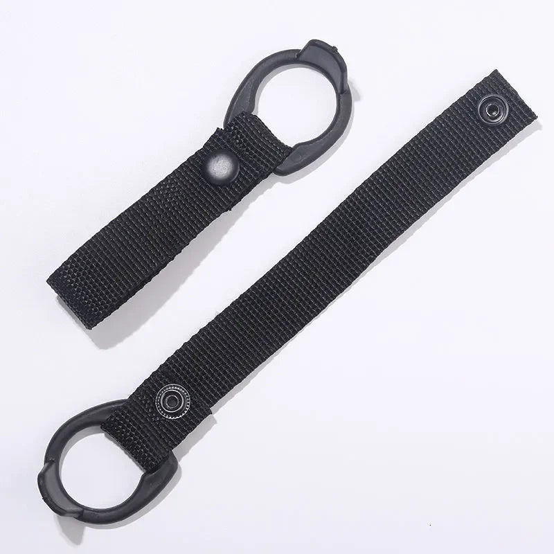 2 PCS Stage Properties Self Defense Tool With Buckle Men Women Universal Security Protection PC Material