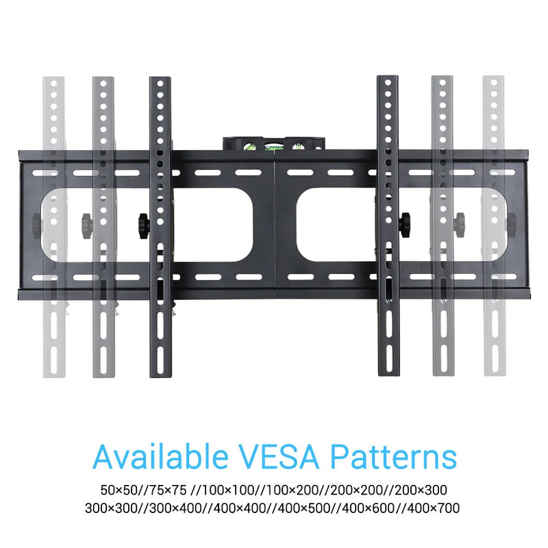 Ultra Thin Tilting TV Wall Mount Bracket Universal for 26-75 Inches Max Load 45kg