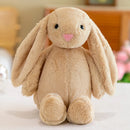 28cm Kawaii Plush Bunny Easter Stuffed Animal Toys Super Soft Rabbit Doll Plush Pillow with Long Ears Easter Children Gift