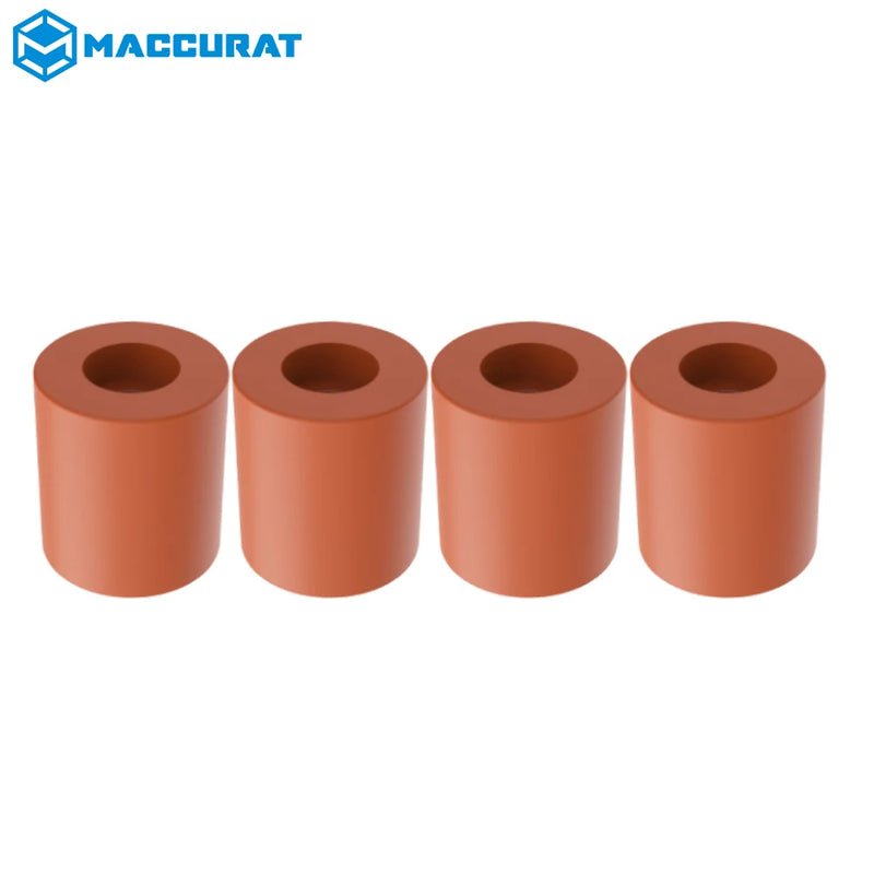 3d Printer High Temperature Blcak Silicone Solid Spacer Hot Bed Leveling Column  Short for CR-10/ CR10S Ender-3 Pro MK3