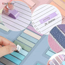 KindFuny 2800Pc Index Tabs Self Adhesive Page Markers Transparent Waterproof Sticky Notes Classify Files Flags planner Posted It
