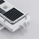 Bathroom Shower Storage Rack Organizer No Drilling Lifting Rod Shower Head Holder Shower Gel Shampoo Tray Holder Pole Shelves