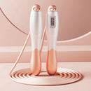 1 set of steel wire rope counting skipping rope cordless weight-bearing skipping rope weight loss fitness equipment sports equip