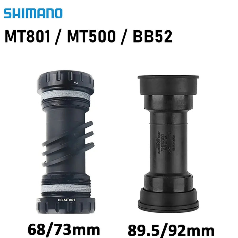 Shimano BB52 MTB Bottom Bracket MT801 BSA MT500-PA Press Fit Mountain Bike Central Movement Bicycle Bottom Holder