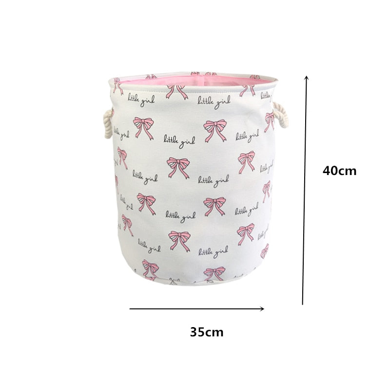 Foldable Laundry Basket for Dirty Clothes for kids baby Toys canvas wasmand large storage hamper kids baby Home Organizer