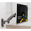 North Bayou NB F150 Gas Spring 17-35 inch LED TV Wall Mount Monitor Holder Ergonomic Mount Arm Max. VESA 100*100mm Load 3-12kgs