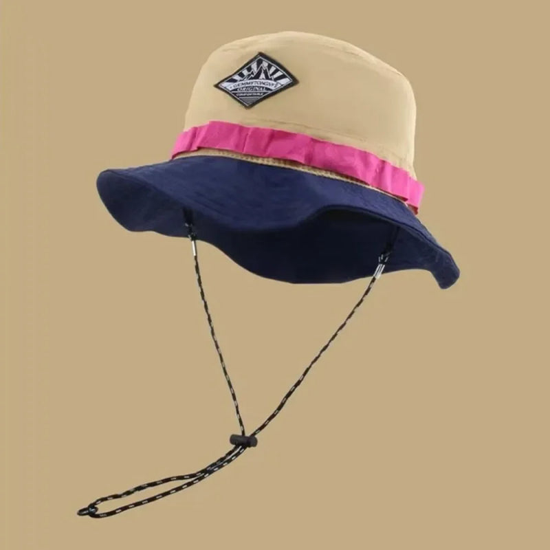 Leisure Vacation Fisherman Hat Japanese Quick-drying Basin Hat Packable Hat Summer Sun Hanging Bag Adjustable Visor Hat