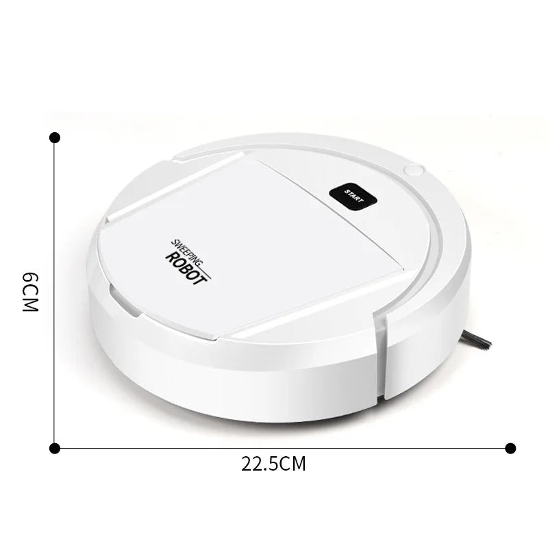 2024 New Automatic Robot Vacuum Cleaner Smart Sweeping Dry Wet Cleaning Machine Charging Intelligent Vacuum Cleaner for Home
