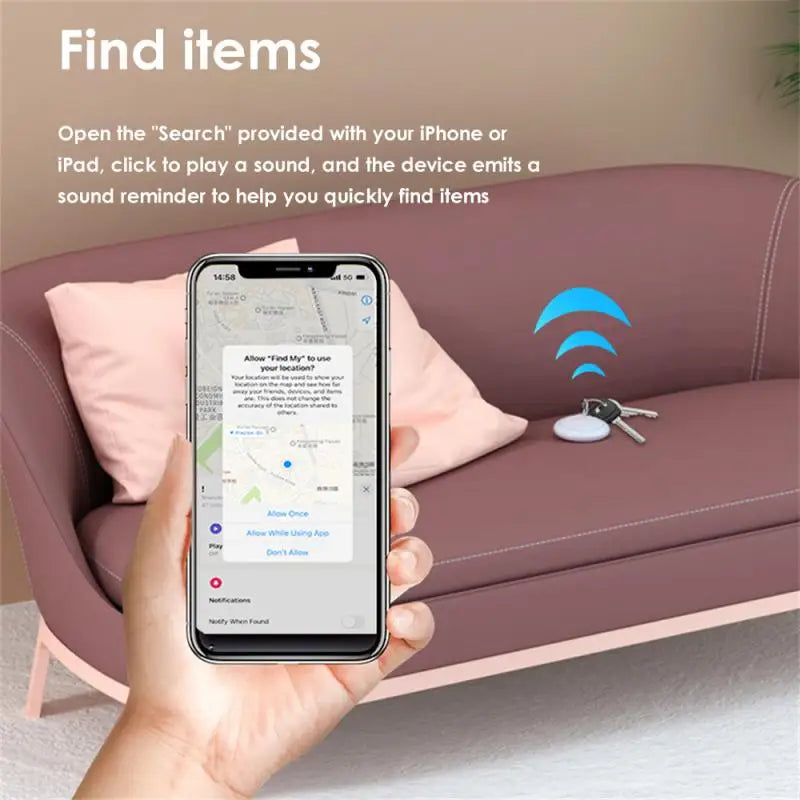 Xiaomi Smart Bluetooth GPS Tracker Works With Find My APP Anti Lose Reminder Device For Iphone Tag Replacement Locator MFI Rated