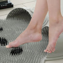Cute Shower Foot Scrubber Mat Household Creative Feet Scrubber Mat Hands-Free Non-Slip Foot Massage Scrubber Foot Cleaner