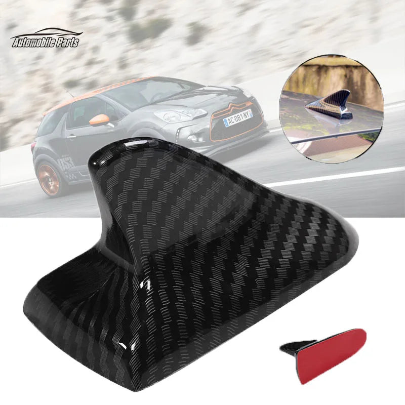 Car Shark Fin Decoration Antenna Is Suitable for Car General Car Accessories Carbon Fiber Exterior Decoration