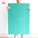 QJHA1 Double-Sided Self-Healing PVC Cutting Mat for DIY LeatherCraft Board, Large Desktop Protective Mat 90x60cm Fathers Day Gif