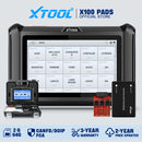 XTOOL X100 PADS Car Key Programmer Key Generator Read Pin Code All System Diagnostic Tool Automotive Scanner CANFD DOIP FCA V2.0