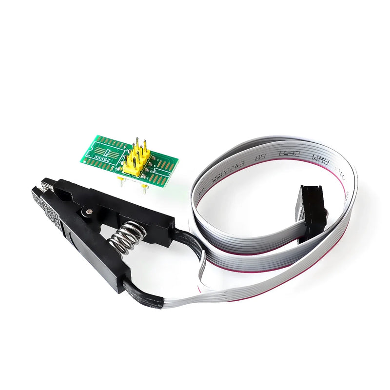 Original CH341A 24 25 Series EEPROM Flash BIOS USB Programmer Module + SOIC8 SOP8 Test Clip For EEPROM 93CXX / 25CXX / 24CXX