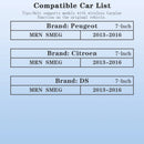 AUTOTOP Wireless Carplay Box for Peugeot Citroën SMEG MRN Picasso C4 C5 DS4 DS3 308 508 208 3008 Android Auto Mirrorlink Camera