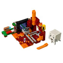 Compatible MOC Sets MC My World Series Building Blocks  The Nether Portal Ghast  Children's Toys Gift