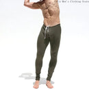 Men's Sexy Leggings Autumn and Winter Home Male Leggings Leisure Sports Small Legs Elastic Slim Men's Pants Men's Clothing Gym