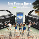 W-KING Bluetooth Speaker, 90W Peak 50W RMS IPX6 Waterproof Loud Speakers Bluetooth Wireless, Large Outdoor Portable Speaker