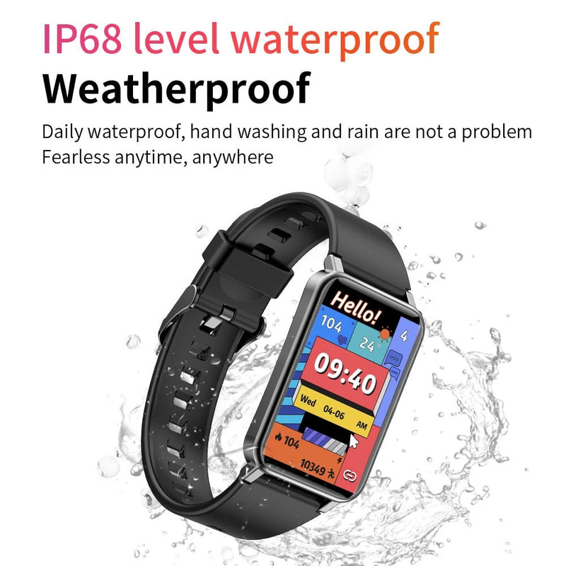 2022 New Sports Smart Watch Men Women 1.57-inch Full Touch Fitness Tracker IP68 Waterproof Smartwatch For Huawei Xiaomi Phone