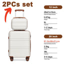 KONO 2/4/6-piece beauty case box cosmetics case hand luggage toilet bag travel bag luggage set