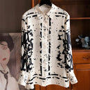 FANIECES Luxury Women's Shirt Elegant Office Ladies Business Shirt 2025 Spring Long Sleeve Lapel Designer Brand Shirts Blusas