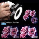 JJC Macro LED Ring Flash Set Variable 60 LEDs with 6 Adapter Ring Light for Canon Nikon Sony Olympus Pentax DSLR Camera Flash
