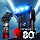 Portable Mini Keychain Light LED High Bright Flashlight Dual Light Source Outdoor Camping Fishing Multi-function Tool Torch Lamp