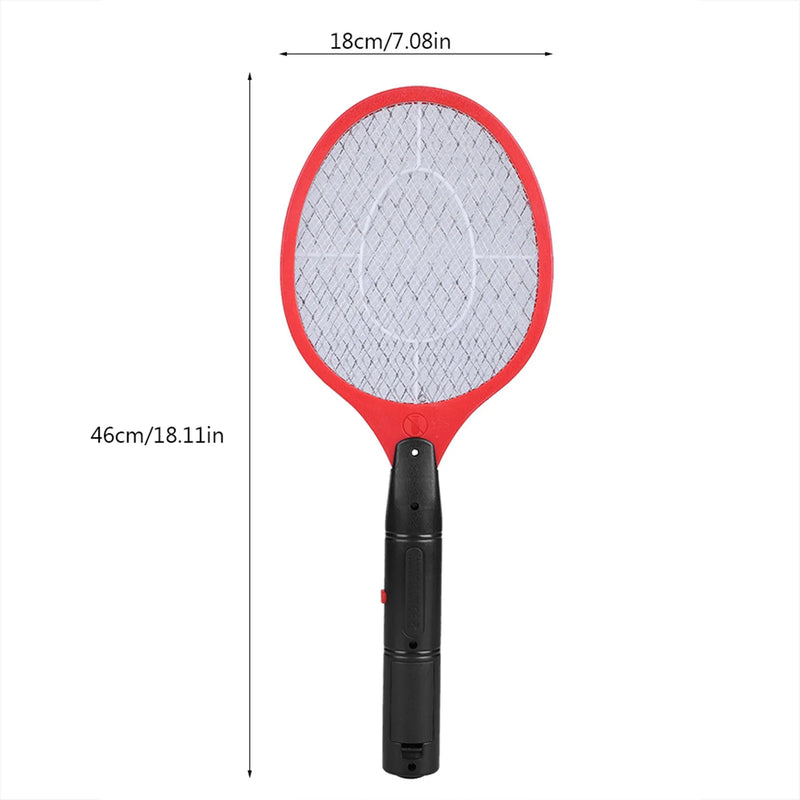 Bug Zapper Racket Cordless Battery Power Electric Fly Mosquito Swatter Bug Zapper Racket Insects Killer Battery Mosquito Swatter