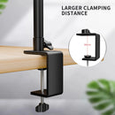 Desk C Folding Stand Flexible Shape Mount Metal Bracket Stand 2kg Load Support Ball Head for Light Projector Smartphone Camera