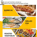 Katbite Aluminum Foil Heavy Duty 18 Inch Wide, Strong Heavy Duty Foil Aluminum Roll Wrap For Commercial Catering, Roasting