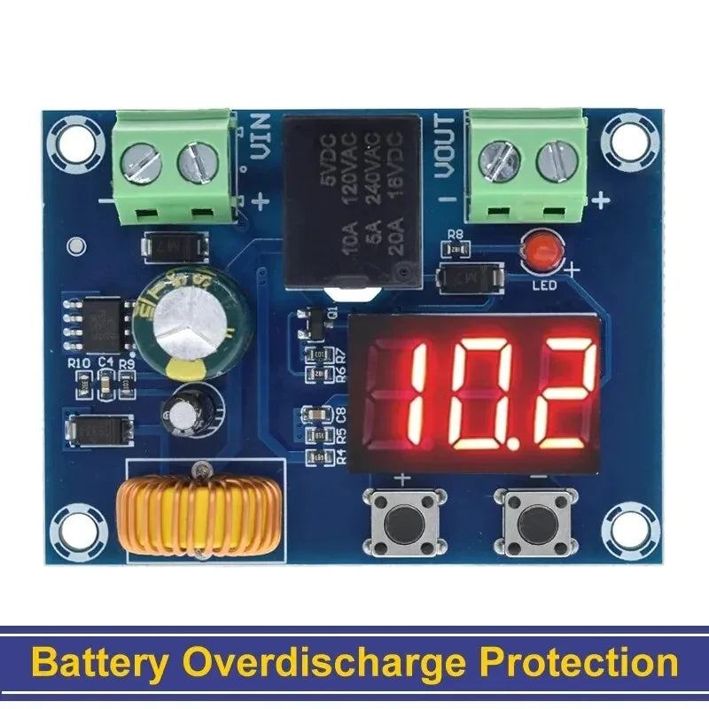 XH-M609 DC 12V-36V Charger Module Voltage OverDischarge Battery Protection Precise Undervoltage Board